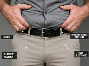 Why Your Belt Is Uncomfortable (It's Not the Size — It's the Buckle)