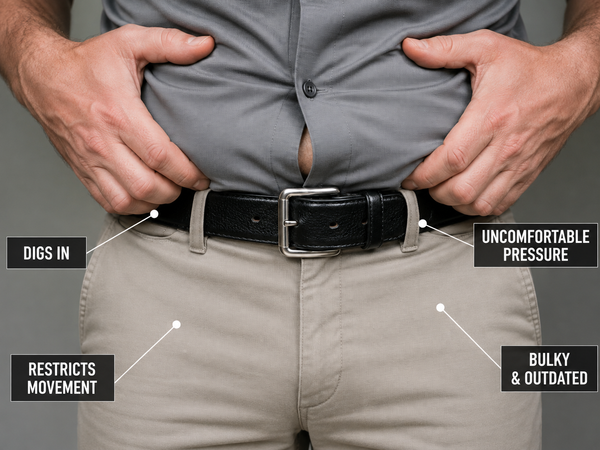 Why Your Belt Is Uncomfortable (It's Not the Size — It's the Buckle)