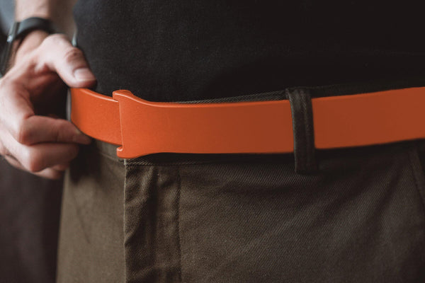 Orange Loop Belt